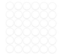 VALICLUD 50 Pièces Anneaux Plastique pour Capteurs de Cercles Stables et Réutilisables pour DIY Macramé Décorations Botaniques et Projets Artisanaux