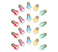VALICLUD 50 Pièces Figurines Miniatures Vierge PVC Décor Catholique Religieux Petit Ornement pour Bureau Maison Baptême Pâques Favoris de Fête