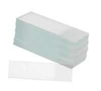 VALICLUD 50 pièces Lames pour Microscope Verre Frosted Compatible Expériences et Analyses Biologiques
