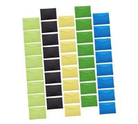 VALICLUD 50 pièces Lot de Enveloppes Colorées Standard Autocollantes pour Bureau Lettres Cartes de Vœux et Invitations Polyvalentes