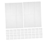 VALICLUD 50 pièces Lot de Serviettes Jetables Épaisses Blanches Papier Absorbant Haute Qualité pour Invités Mariage Fête et Dîner Usage Unique Pratique et Élégant