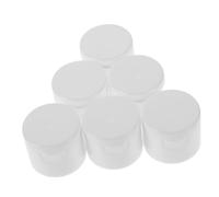 VALICLUD 50pièces Bouchons De Remplacement Plastique Pour Bouteilles Couvercles Réutilisables Pour Lotion Dentifrice Et Capuchons à Facile