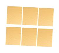 VALICLUD 50pièces Chiffon Microfibre Pour Lunettes Et Écrans Lingette De Nettoyage Ultra Douce De Jaune