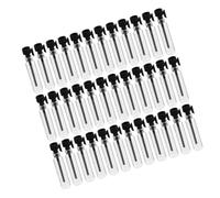 VALICLUD 50pièces Coffret Échantillons De Parfum Verre Et Haut Mini Flacons Huile Flacons Échantillons De Parfum Petit Vaporisateur Vides Contenants De Voyage Pour Soins Peau