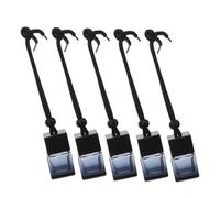 VALICLUD 5pièces Bouteilles Diffuseur Voiture Verre Flacons Parfum Suspendus Rechargeables pour Véhicule Bureau Maison Diffuseur Senteurs Portable Design Chic