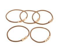 VALICLUD 5pièces Élastiques à Cheveux Décoratifs Pour Femmes Porte-cheveux Élastique Chouchous Pour Femmes Bijoux De Cheveux Manchette Porte-élastique