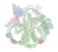 VALICLUD 5pièces Élastiques Mignons Pour Filles Bandeaux Avec Nœuds Décoratifs Lots D’élastiques à Cheveux Pour Coiffures Festives