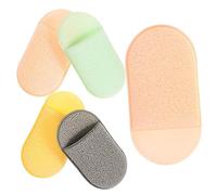 VALICLUD 5pièces Éponges Visage Nettoyantes Exfoliante Éponges Démaquillantes Pour Visage Éponges à Doigts à Bout Des Doigts