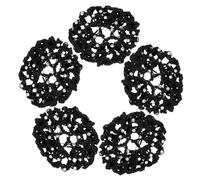 VALICLUD 5pièces Filet Pour Cheveux Femme Filets à Cheveux Pour Chignons Couvre-chignon Sans Marque Outil Coiffure