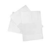 VALICLUD 5pièces Housse De Protection Transparent PVC Étui Étanche pour Passeport Et Documents Lot de Accessoires De Voyage Protégez Vos Identités Et Documents avec Style