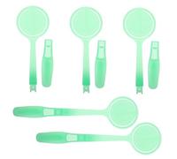 VALICLUD 5pièces Outils De Soins Du Visage Avec Manche Amovible Pour Tampons Hydratants Distributeur De Fibres Cosmétiques Rangement Pour Tampons Ronds