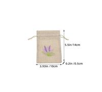 VALICLUD 5pièces Sachets De Lavande Vides Rechargeables Design à Ruban Pour Ranger Bijoux Épices Et Fleurs Séchées
