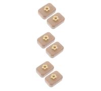 VALICLUD 6 Ensembles Étui à Lentilles de Contact Portable Boîte de Rangement Compacte Couleur Douce Étui Cosmétique pour Lentilles de Contact pour Voyage