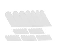 VALICLUD 6 feuilles Patch Ongles Soie Autocollant Renforceur Ongles Naturels et Faux Protection Confortable et Discrète Blancs