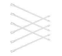 VALICLUD 6 Pièces Baguette de Store Transparente avec Tige de Commande PP | Remplacement pour Rideaux et Stores, Fabrication Précise, Usage Maison Diy, Réglage Léger, Résistance Quotidienne