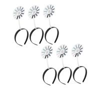 VALICLUD 6 Pièces Bandeau Symbole de Chargement Amusant Accessoire Cheveux Rotatif Cadeau Ludique pour Fête Anniversaire Réunion Sociale et Contenu Réseaux Sociaux