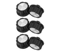 VALICLUD 6 Pièces Bouton de Commande en Abs pour Friteuse à Air et Stérilisateur, Interrupteur de Minuterie Facile à Utiliser, Design Polyvalent Cuisine à Domicile et Bureau