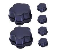 VALICLUD 6 pièces Cache Boutons de Cuisinière Sécurisés Garçon Fille Protection Boutons Gaz Résistants Haute Température Transparent pour Gazinière et Plaque de Cuisson Verrous Sécurité