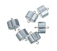 VALICLUD 6 Pièces Calibration Mass Set With Double Hooks Metal Laboratory Weights For Physics And Science Experiments Iron Construction For Precise Educational Use