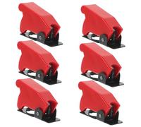VALICLUD 6 Pièces Capuchons de Protection pour Interrupteur Bascule Étanches et Poussière Accessoire Indispensable pour Automobiles et Appareils Électriques