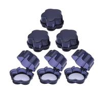VALICLUD 6 pièces Couvercles de Boutons de Cuisinière à Gaz Transparent Protection Sécurité Garçon Fille Anti-huile Résistant Haute Température Sans Outils pour Cuisine
