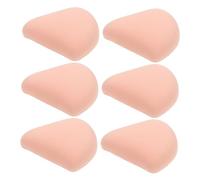 VALICLUD 6 Pièces De Coussin D'air En Éponge De Poudre Mini Houppette De Maquillage Petite Houppette De Maquillage De Souples Bouffée Eponges Unité Centrale Kaki