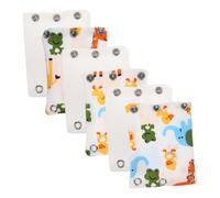 VALICLUD 6 Pièces extension de pour bébé combinaison rallonges de barboteuse extensions de body snap extenseur de body fille enfant en bas âge coton