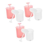 VALICLUD 6 Pièces Mousseur de Nettoyage Facial Manuel à Mousse pour Outil Pratique pour Usage Domestique et Voyage