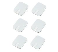 VALICLUD 6 pièces Patch Électrode Autocollant Silicone pour Électrostimulateur Électrodes de Remplacement Auto-adhésives pour et Massage Corporel