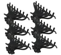 VALICLUD 6 Pièces Pince à Lot de Clips Géants Accessoires pour Épais Sport et Quotidiens