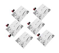 VALICLUD 6 Pièces Pochon à Vin Réutilisable avec Bec Verseur Pochon à Vin pour Boissons Design Pratique Et Étanche pour Transport Facile