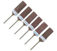 VALICLUD 6 Pièces Sanding Drum Set Grit With Shank For Precision Polishing Wood Metal Plastic Compatible With Drill And Stone Polishing Stick Ergonomic Flap Wheel For Fine Surface Finishing