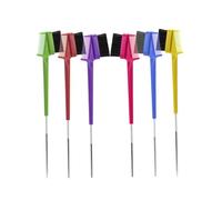 VALICLUD 6 pièces Set de Pinceaux Sourcils Portables Doubles Faces Multifonctions Brosses Peignes pour Maquillage Forme Précise Usage Professionnel et Personnel Assortiment de