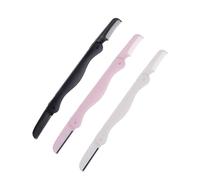 VALICLUD 6 pièces Set de Rasoirs à Sourcils Pliables Double-face avec Peigne Kit Portable de Précise Coupe Sourcils Poils Visage et Bikini Prise Antidérapante Sécurisé et Facile à Ranger