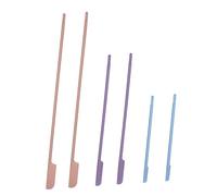 VALICLUD 6 Pièces Spatules pour Lotion Outils de Mélange Grattage de Flacon Aléatoires Pratiques pour Cosmétique Couleur Aléatoire