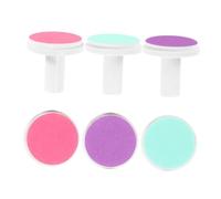 VALICLUD 6 Pièces Têtes De Rechange Pour Ponceuse à Ongles Tampons Pour Coupe-ongles Garçon Fille Tête De Meulage Fine Pour Vernis à Ongles Électrique De Rechange