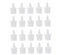 VALICLUD 60 pièces Bouchons Universels pour Flacons de Colle à Cils Remplacement pour Bouteilles de Colle à Extensions de Cils Accessoires de Beauté Durable et Pratique