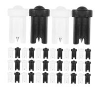 VALICLUD 60pièces Aiguilles Anti-blocage Pour Flacon De Cils Goupille Pour Flacon Embouts Pour Fournitures Pour Extensions De Cils Goupille Pour Aiguilles Pour