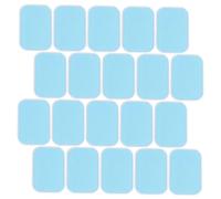 VALICLUD 60Pièces Coussinets Gel pour Musculation Lot de Électrodes de Remplacement Abs pour Entraînement Abdominal Fitness Compatibles avec Équipements de Sport