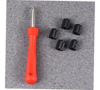 VALICLUD 61 pièces Kit Outils Valve Pneu Clé de Démontage Noyau pour Voiture Extraction et Installation Rapide