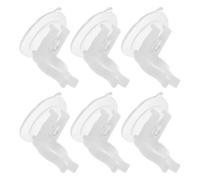 VALICLUD 6pcs Ventouses pour Bougies à Piles Clip PVC Facile à Utiliser Protection des Surfaces pour Bougies sans Flamme sur Verre et Surfaces Lisses