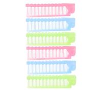 VALICLUD 6pièces Brosse à Cheveux Pliable Et Portable Pour Voyage Démêlage Facile Et Anti-statique Adaptée Aux Sacs à Main Et Poches