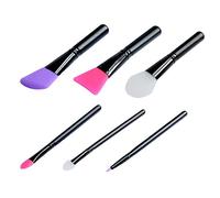 VALICLUD 6pièces Brosse Pour Masque Visage Silicone Applicateur De Masque Boue Lotion Et Beurre Corporel