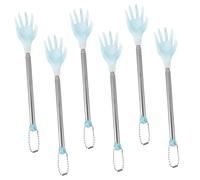 VALICLUD 6pièces Gratte-dos Télescopique Et Gratte-griffes Bâton à Gratter Multifonctionnel Pour Soulager Les Démangeaisons Léger Et Portable