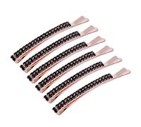 VALICLUD 6pièces Lot De Barrettes à Cheveux Et Cristal Accessoires Pour Cheveux Cadeaux Pour Femmes Et Filles Noir