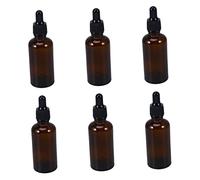 VALICLUD 6pièces Lot De Flacons Compte-gouttes Pour Huiles Essentielles Et Cosmétiques Liquides