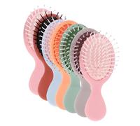VALICLUD 6pièces Lot De Petites Brosses à Cheveux Pour Cheveux Mouillés Démêlantes Et Adaptées Aux Boucles