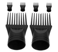 VALICLUD 6pièces Peignes Pour Sèche-cheveux Accessoires Pour Buse De Sèche-cheveux Outils De Coiffage Pour Cheveux