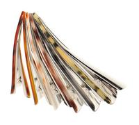 VALICLUD 6pièces Pince à Cheveux Décorative Corne De Bœuf Pinces à Cheveux Pour Filles à Queue De Cheval