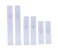 VALICLUD 6Pièces Set De Contenants De Voyage Rechargeables Silicone Bouteilles De Toilette Pour Cosmétiques Et Lotion Pratiques Et Compressibles Pour Voyages